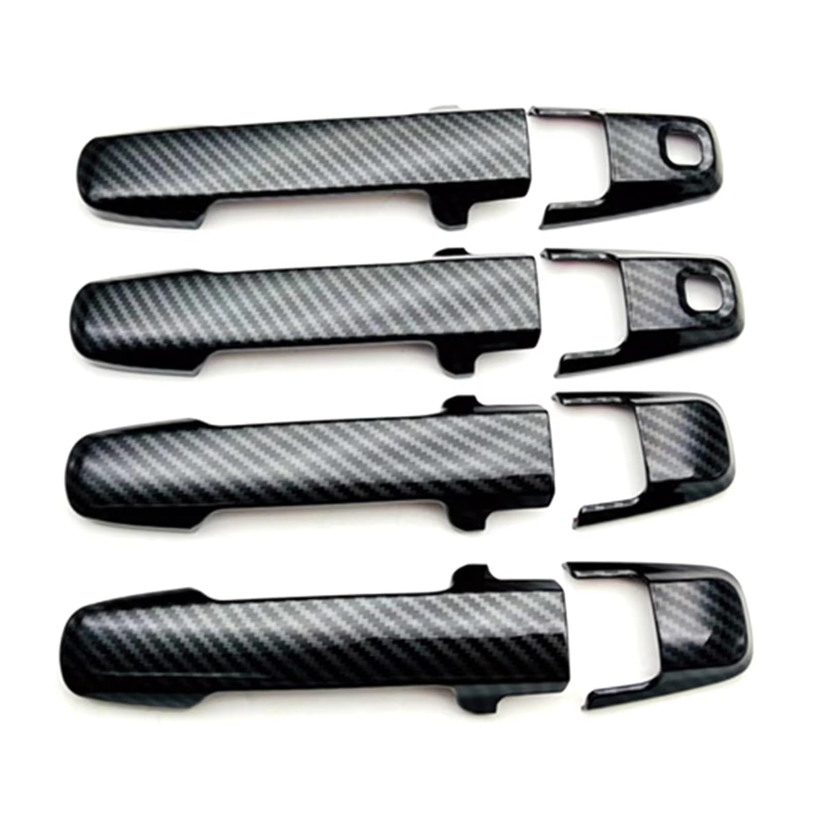 MAIEYTE car Handle Cover Compatible with Suzuki for Hustler for MR52S MR92S 2020 2021 2022 Car Exterior Side Door Handle Cover Decoration Replacement