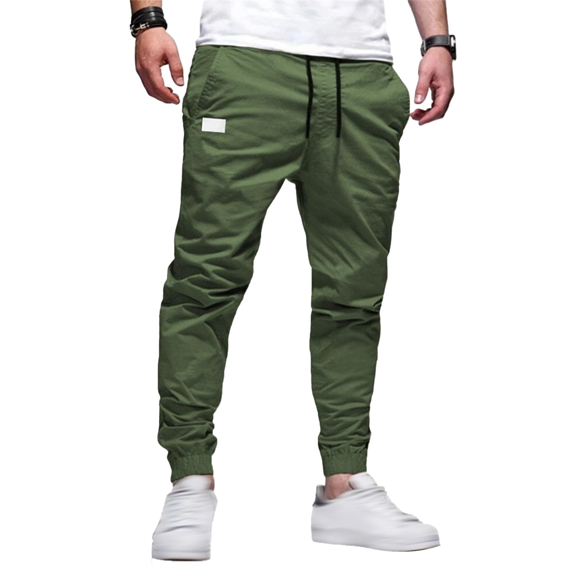 Maiyifu-GJ Mens Outdoor Jogging Casual Pants Slim Joggers Workout Pants for Running Sweatpants Hiking