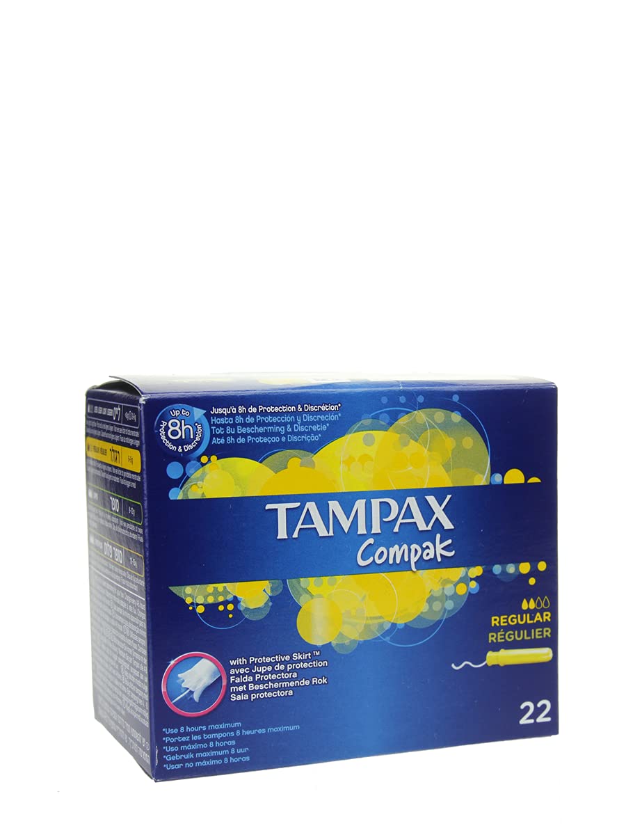 Tampax Regular Tampons Compak – 22 Stück