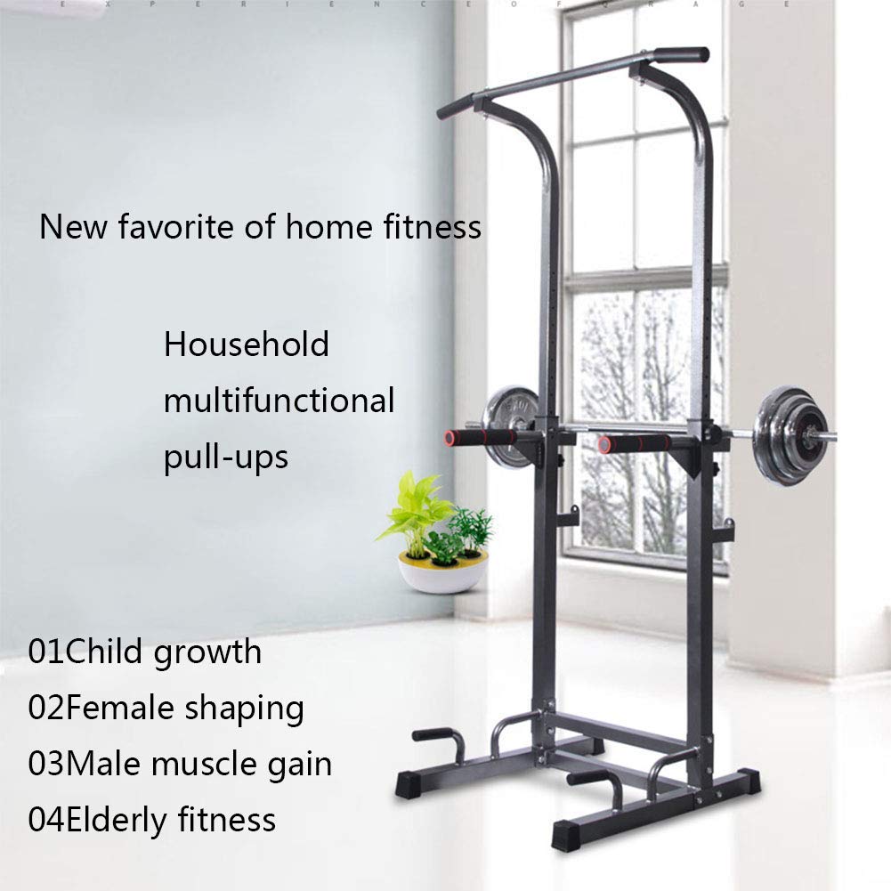 Supporto per Squat Multifunzione, Supporto per Squat Fitness, Regolabile per Allenamento della Forza in Palestra, Attrezzatura per trazioni a casa