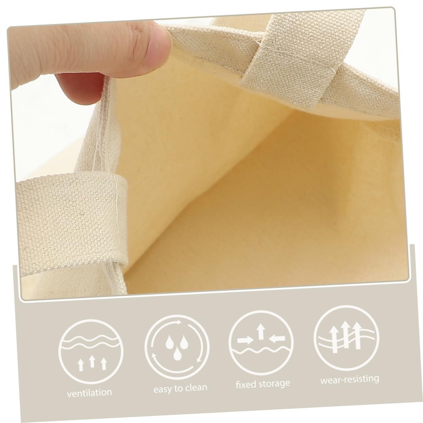 6 Stück Teiliges Große Canvas Schultertasche Damen Wiederverwendbare Einkaufstasche Tote Bag mit Hoher Kapazität Vielseitig für Reisen Strand Alltag Geeignet Naturfarben
