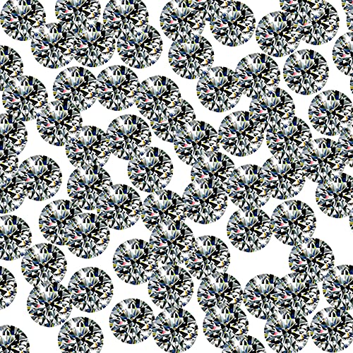 1,000 PCS Each Size Clear Cubic Zirconia 1.00 MM