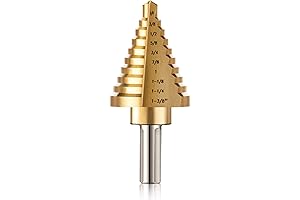 ZELCAN Titanium Step Drill Bit: Drill Holes with Precision