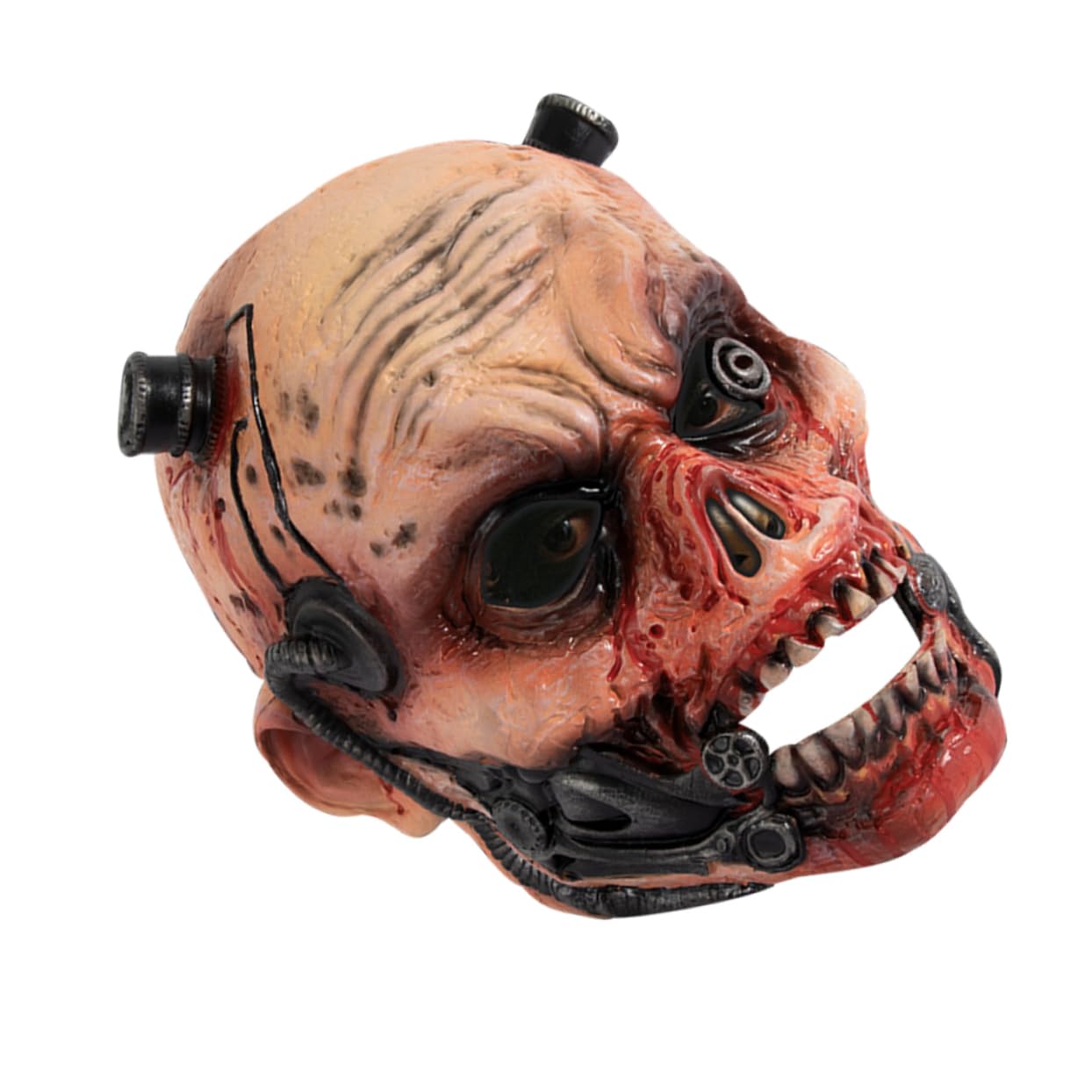 VALICLUD Maschera Horror Realistica Per Halloween Maschera Spaventosa in Per Adulti e Ragazza Accessorio Scena Per Feste e Cosplay