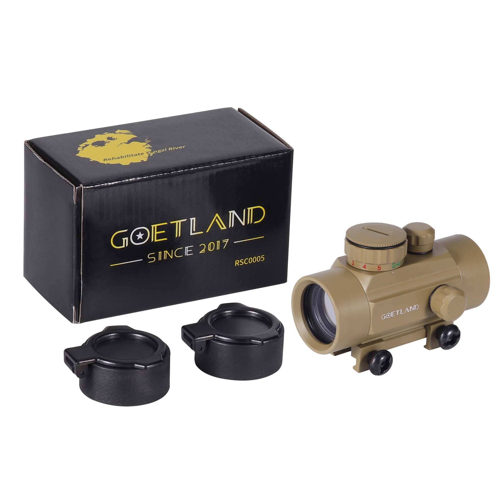 Goetland 1x30mm Red Dot Sight Reflex Sight Scope Green Red Dot - View #9