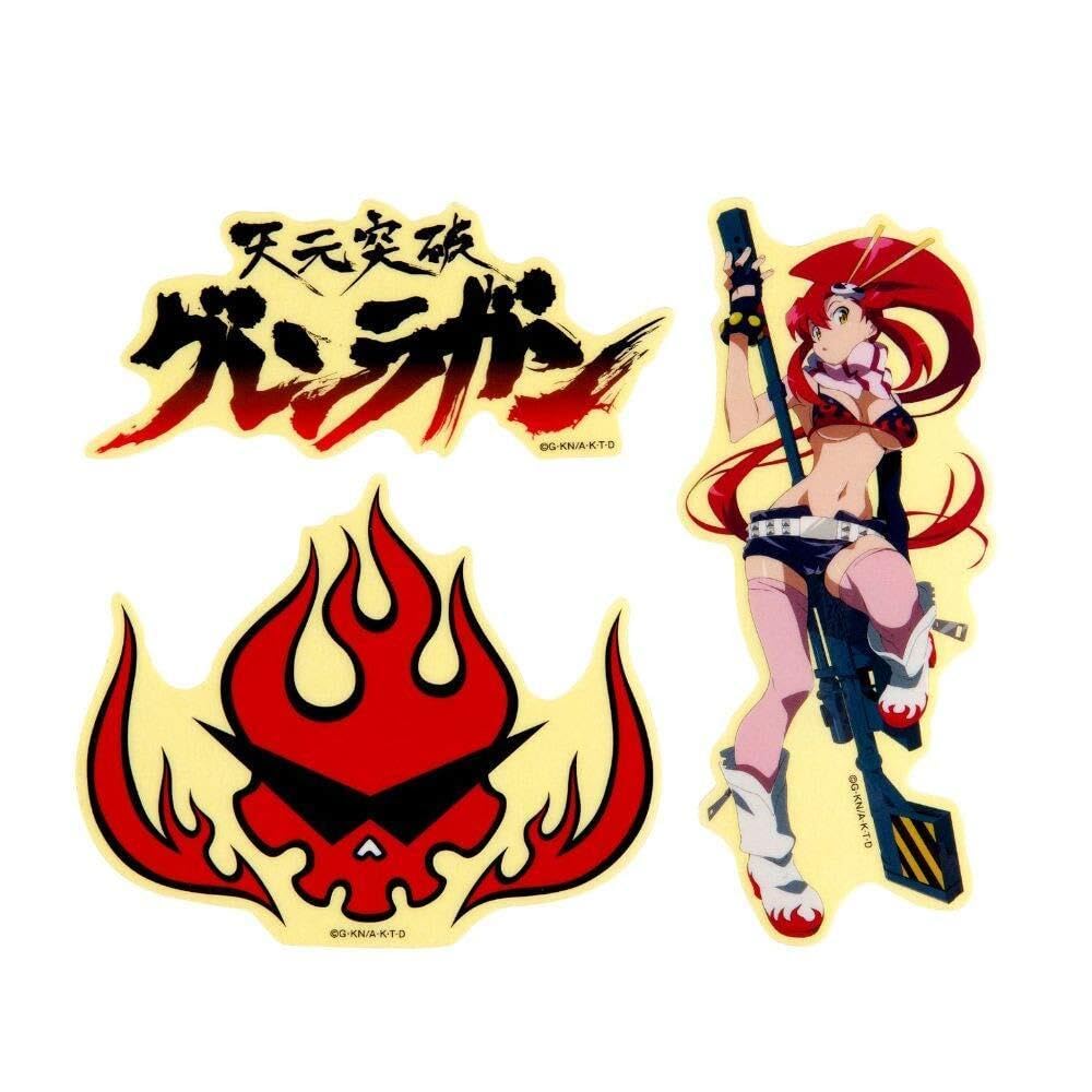 Amazon | 天元突破グレンラガン タイトルロゴ ヨーコ グレン団マーク