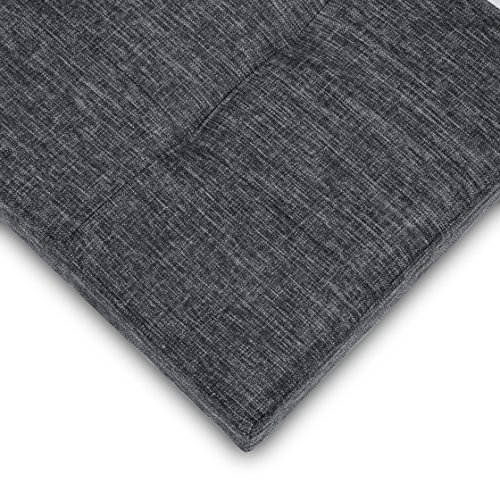 image for Otto & Ben Folding Toy Box Chest with Smart Lift Top Linen Fabric Otto