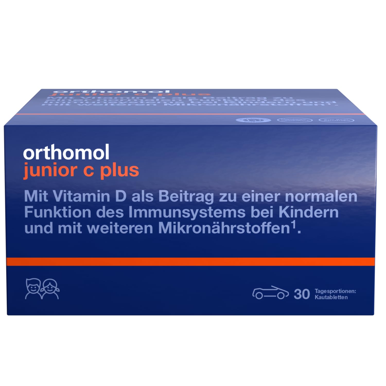 Orthomol Junior C plus mit Waldfrucht-Geschmack