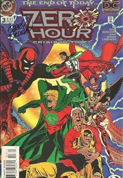 Unknown Binding Zero Hour #3 Crisis in Time Hand Signed by Jerry Ordway COA and Card Book