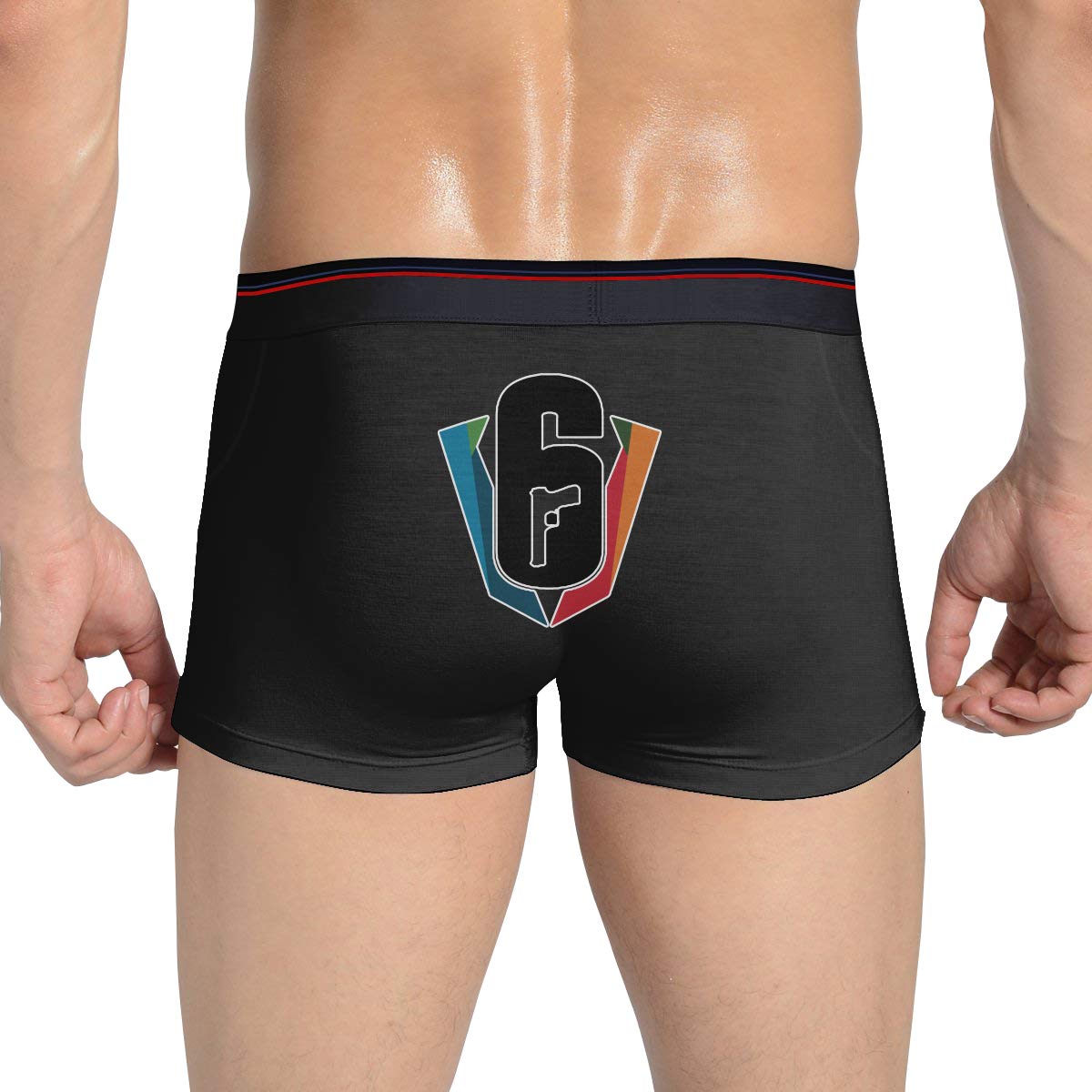 Men's Six Siege Boxer Briefs Soft Breathable Stretch Underwear