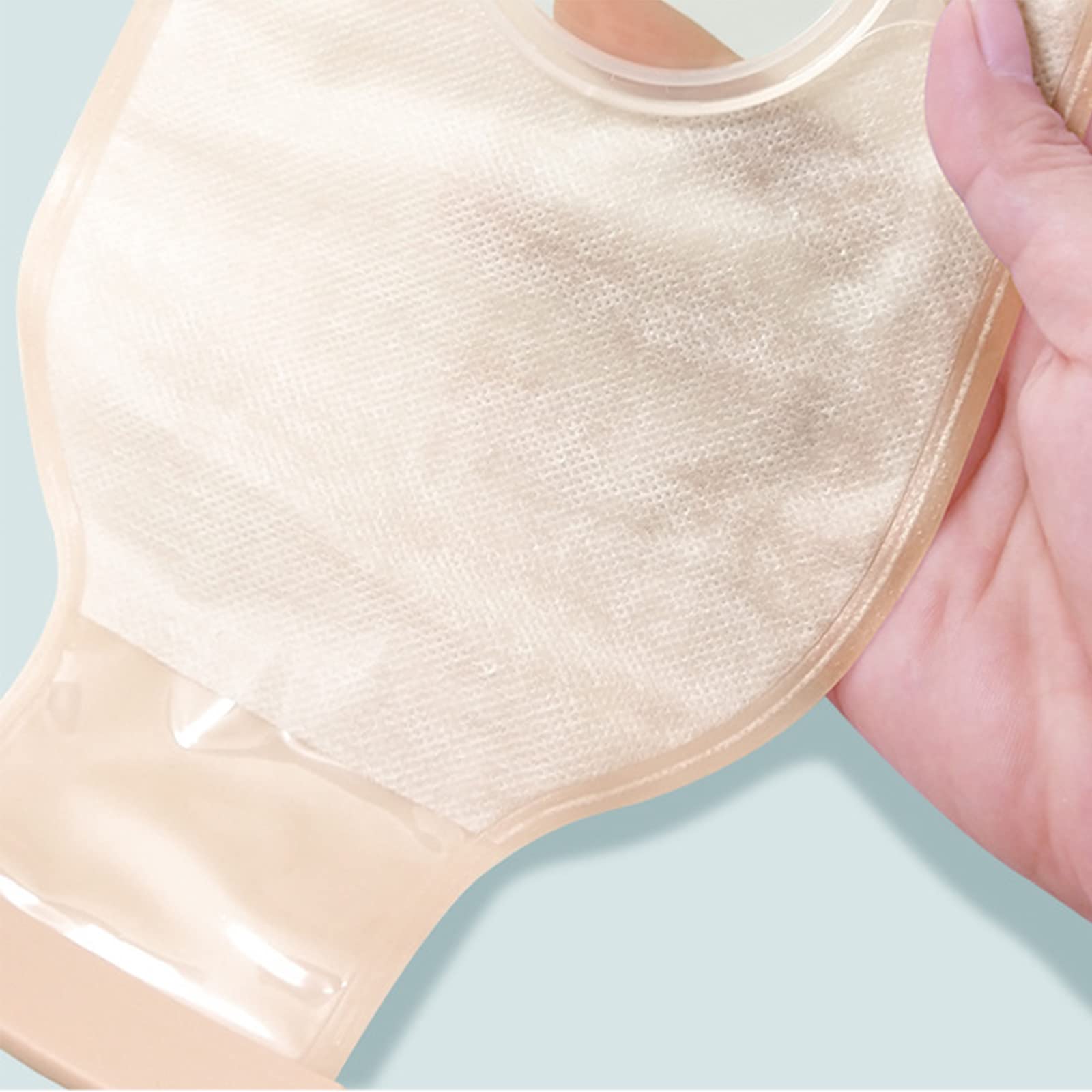Confezione da 10 sacche for colostomia, due pezzi di for stomia