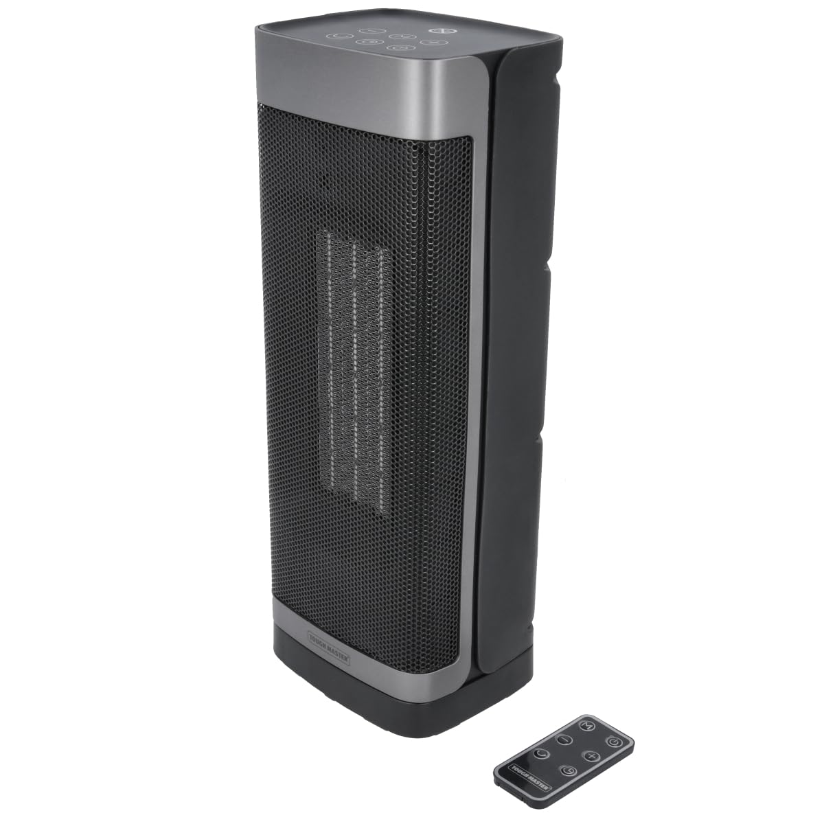 TOUGH MASTER Electric Heater 2000W PTC Ceramic Heater with 3 Modes, 12H Timer, 40° Oscillation, Overheating & Tip-Over Protection, Energy-Saving-ECO-Mode, Remote Control