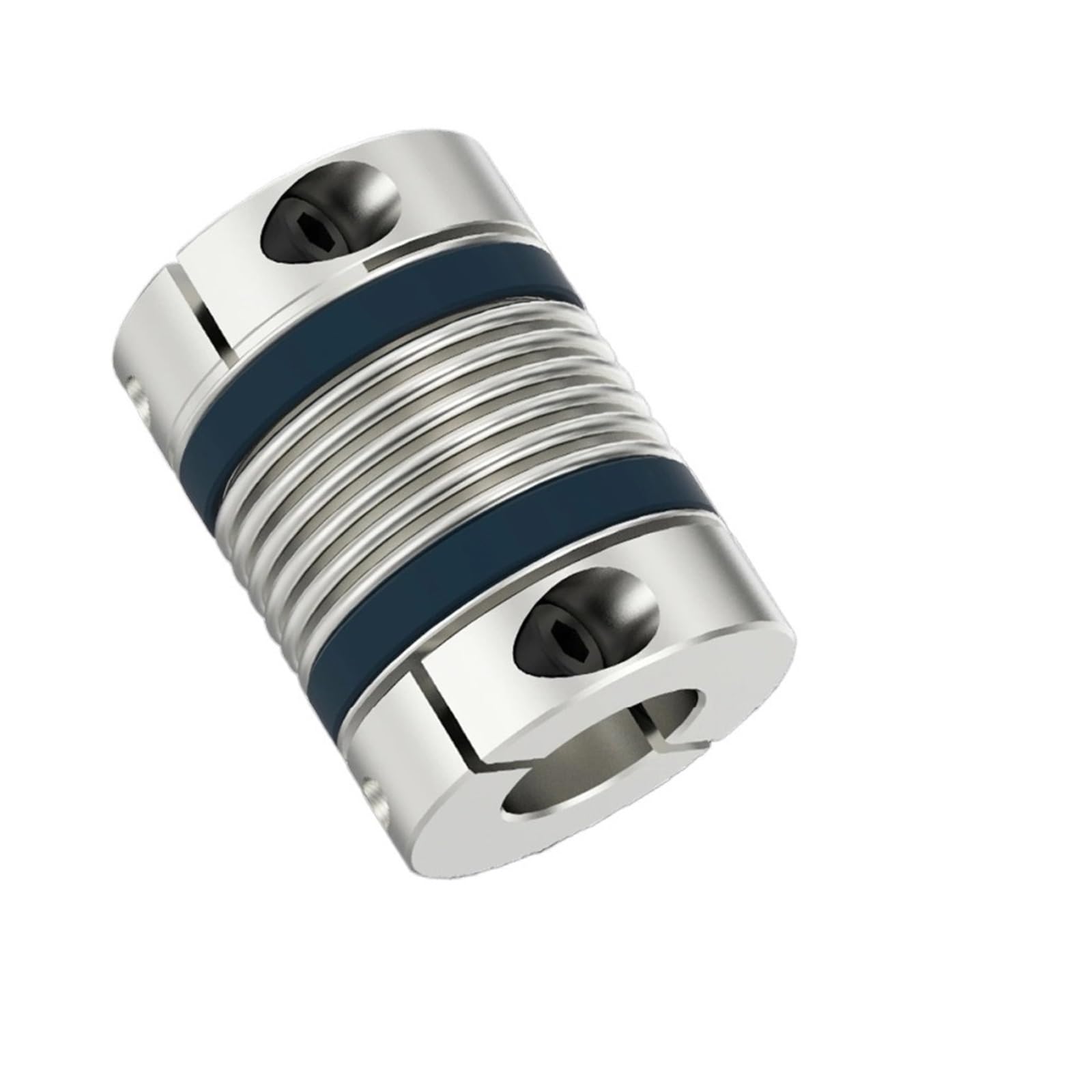 Accouplement d'arbre flexible à soufflet, coupleur en aluminium