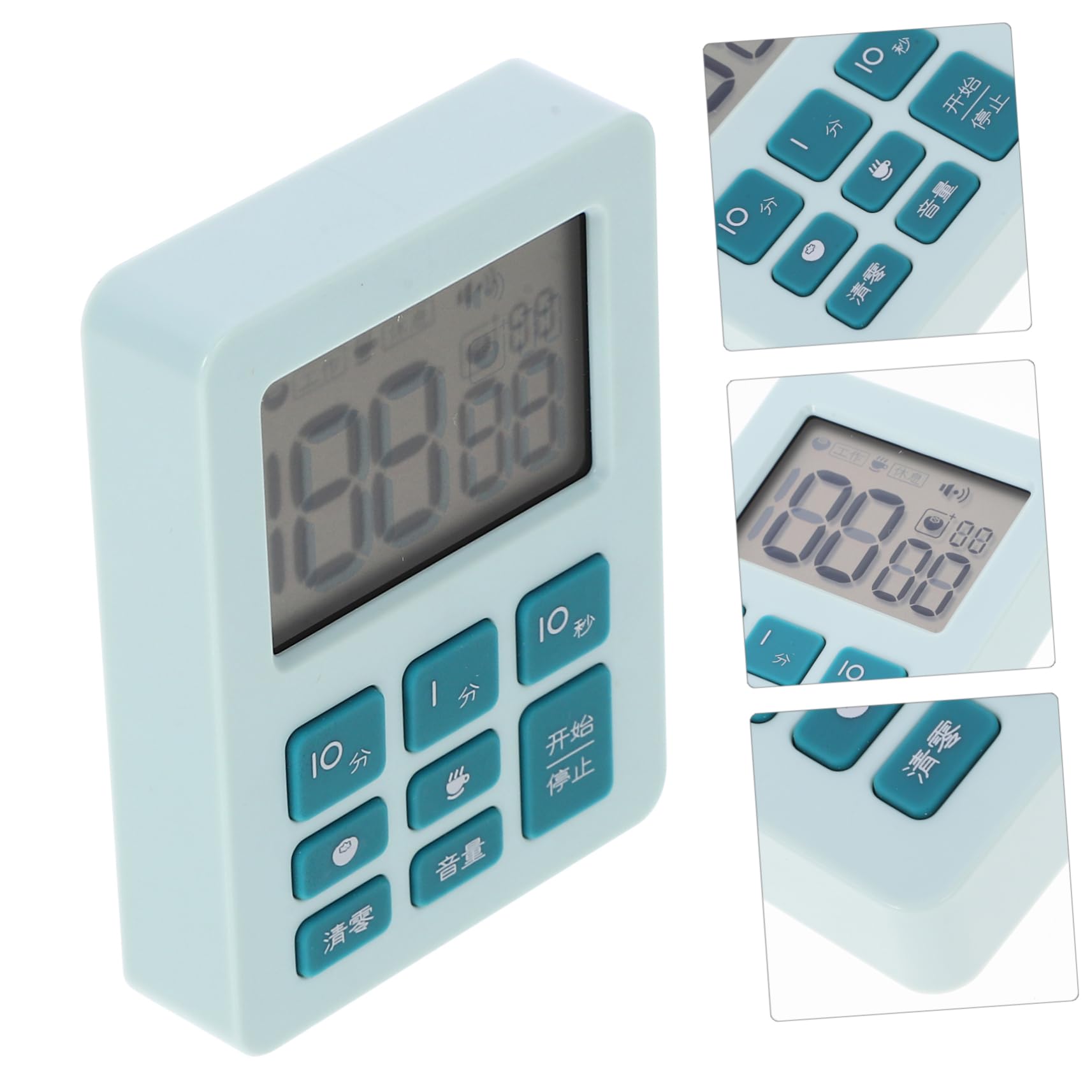 OUNONA 4pièces Minuteur Mécanique De Cuisine Chronomètre De Bureau pour Apprentissage Et Et Pratique pour Et