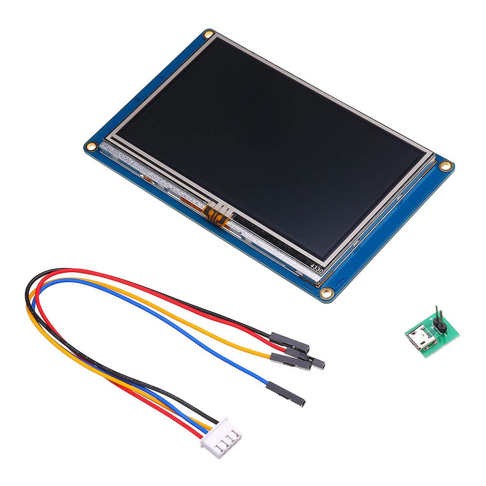 Nextion NX4827T043 4.3 Inch HMI Intelligent Smart USART UART Serial Touch TFT LCD Screen Module Display Panel, Nextion HMI Display-image-30