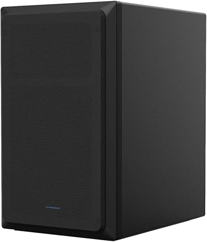 Miniatura 6 de OSD Audio Nero AB5 - Altavoz de estantería alimentado  Amplificador de clase D de 100 W  Woofer de fibra de vidrio compuesto  Tweeter de cúpula