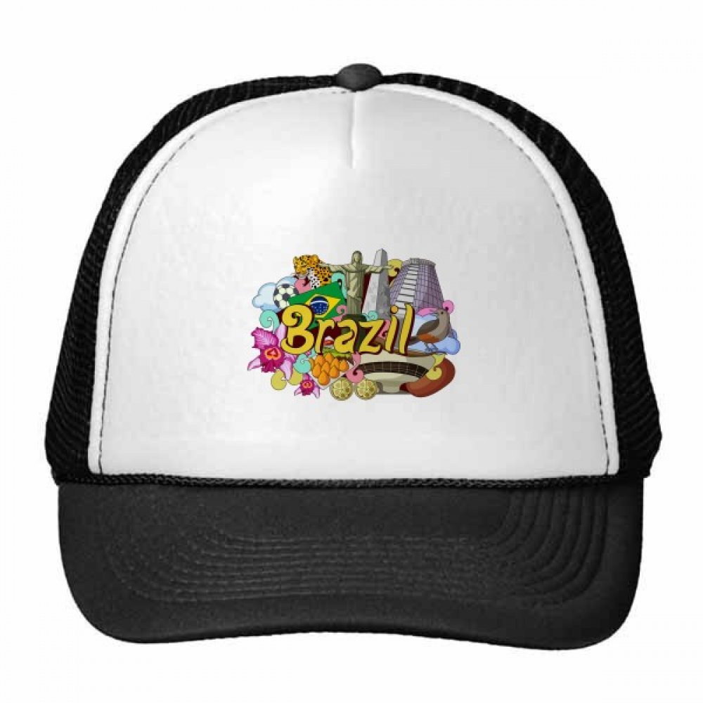 Gorra de béisbol de fútbol infantil de nylon ajustable con rejilla de transpiración 5