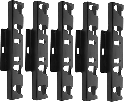 5 juegos de soporte de pared resistente para monitores de pantalla plana construcción con soporte estable, montaje de pared de pantalla de