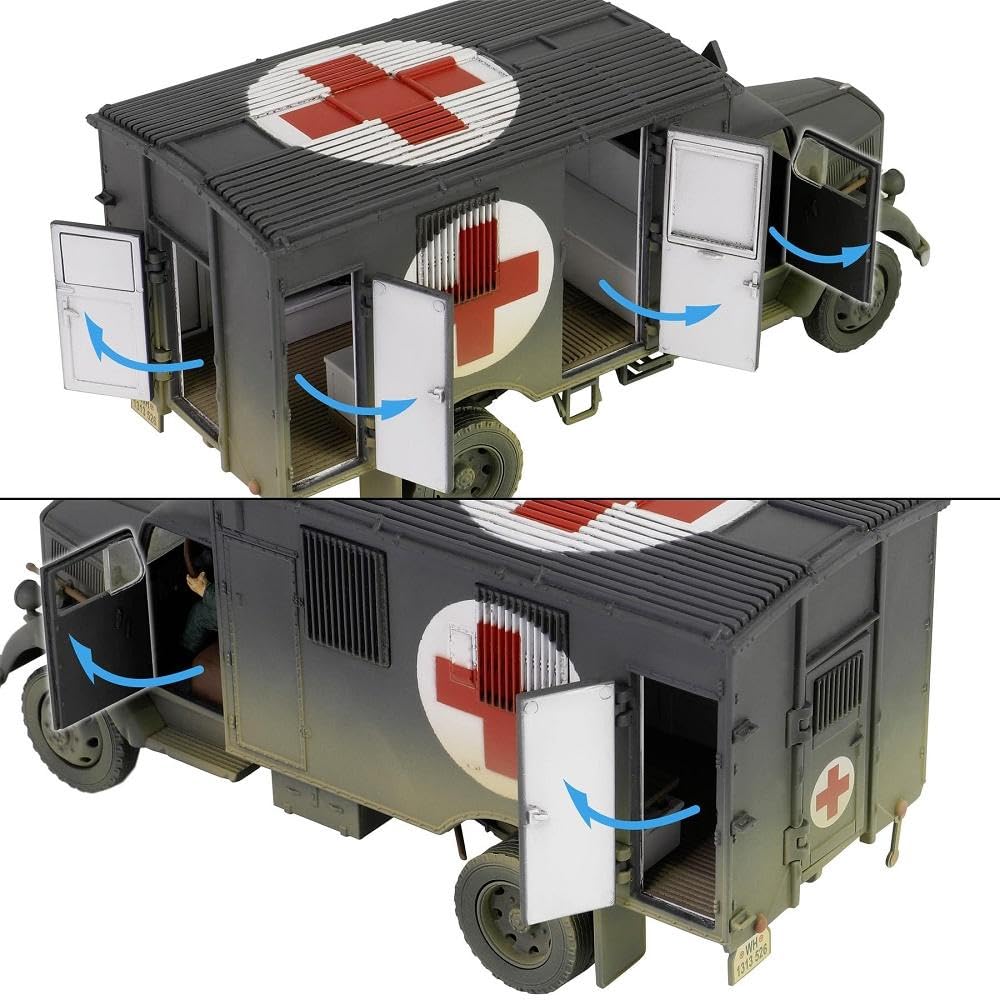 Forces of Valor 1:32 US GMC CCKW 353B w. 1609 cab- modello di supporto, modellismo, modello Diorama, modello militare, modello Die-Cast