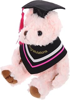 Totority Dr Boneca Urso Bonés De Formatura Pré-Escolar Presentes Para Estudantes Brinquedo Macio Presentes Pré-Escolares 2023 Presentes De Formatura Animal De Pelúcia Boneca Urso Chapéu