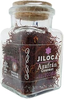 Azafrán en Hebras Español Selecto Pack 1 ud x 10gr (Cat. I - ISO 3236). Sabor en Estado Puro. Especias para cocinar. Azafrán en Bote de Cristal