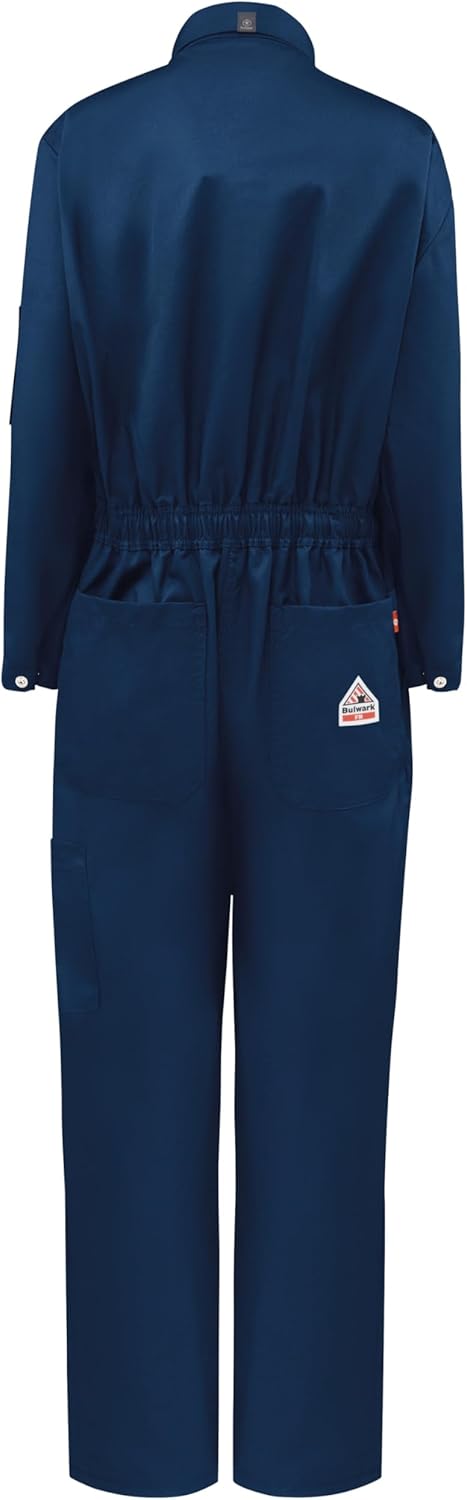 Bulwark FR Women's Iq Series Flame Resistant Midweight Mobility Coverall