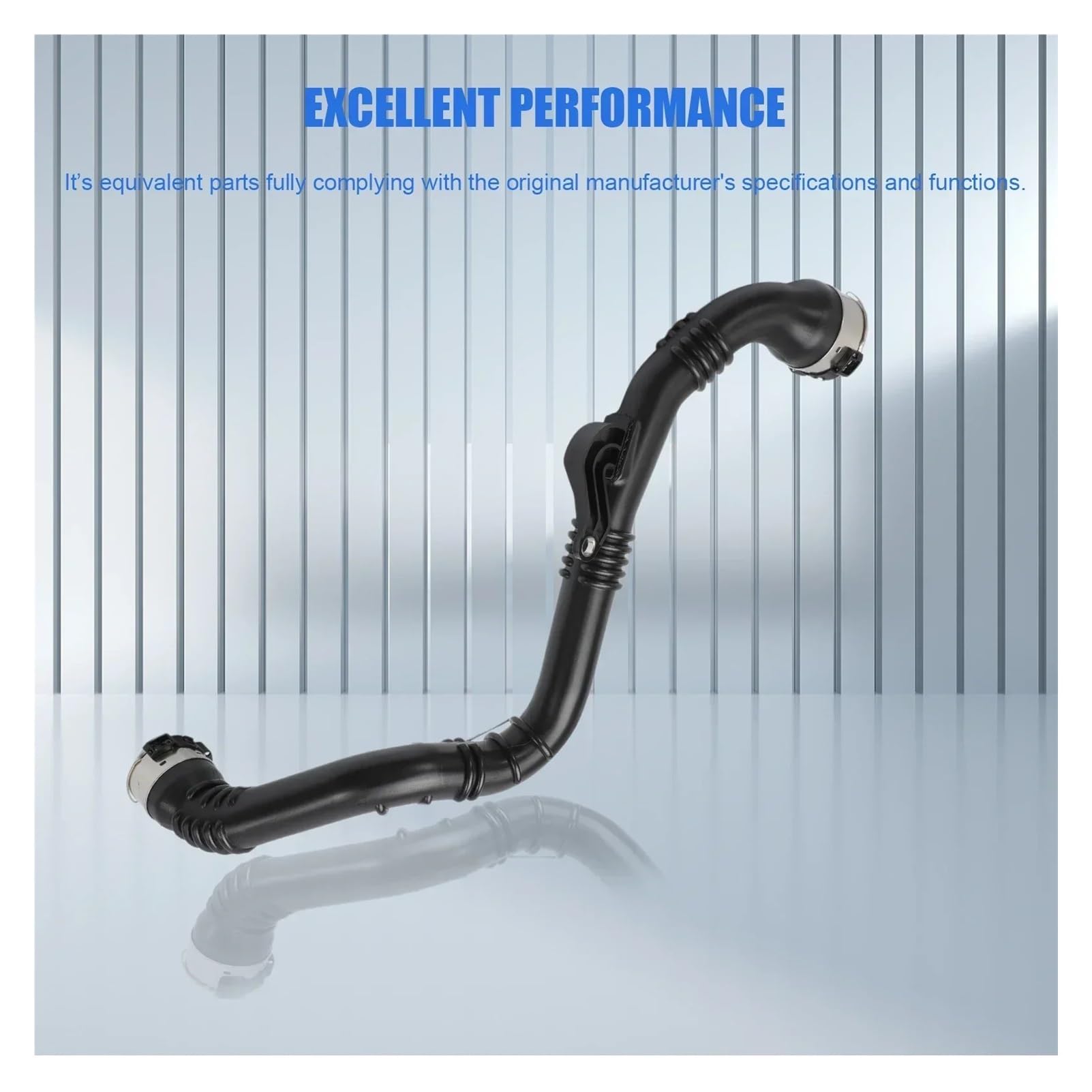 Ladeluftkühlerschlauch ersetzen 55/65 mm Schlauch kompatibel mit Nissan Qashqai kompatibel mit Renault Kadjar Megane Grand Scnic 144602443R 144608957R 1446000Q1B
