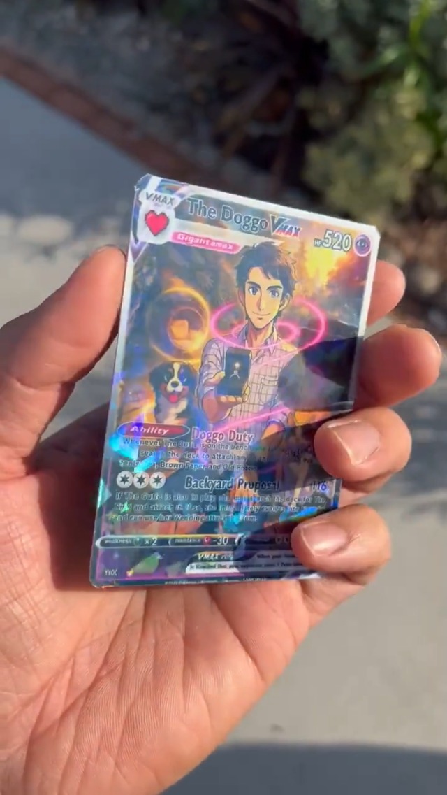 Amazon.com: Personalized Poke Card Anniversary Card
