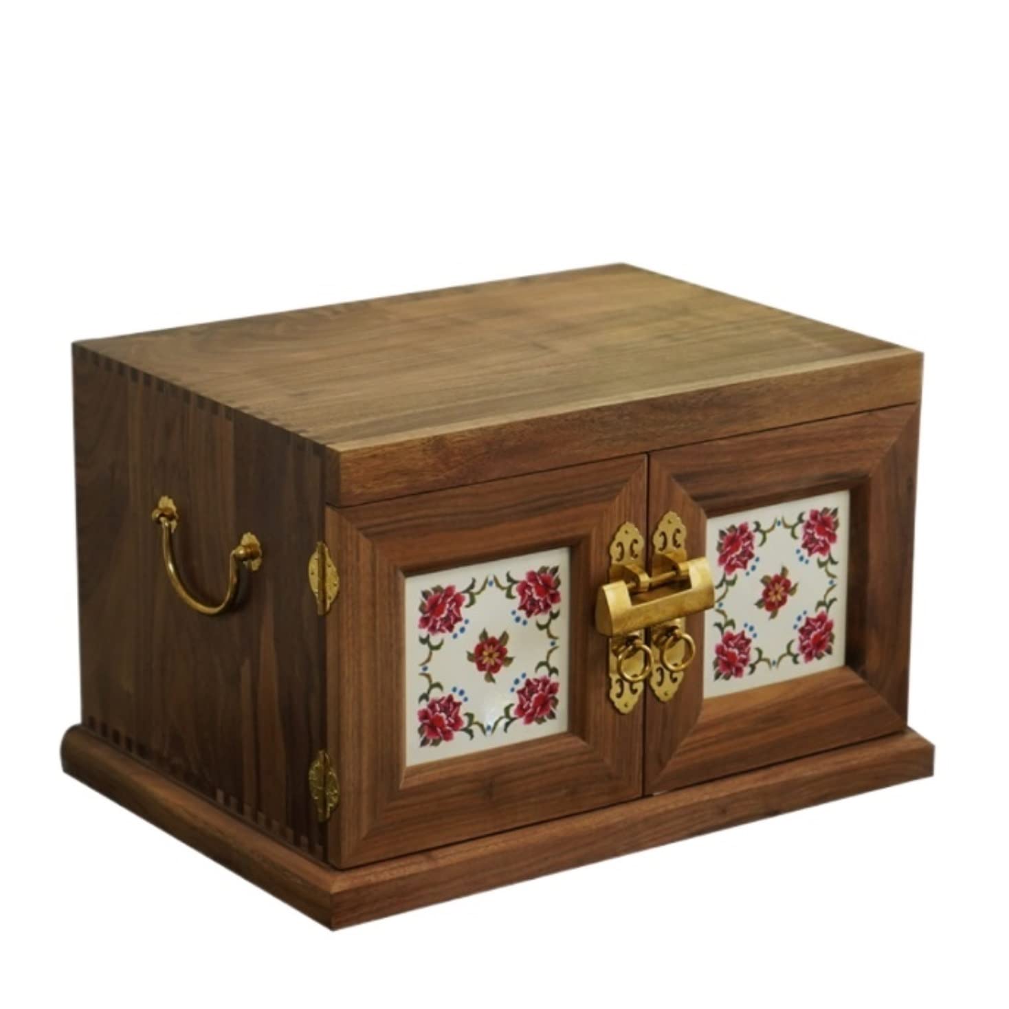 Schmuckkästchen, Holz, Fliesenmalerei, Schmuckkästchen, Schmuckkästchen, Organizer, Ringe, Halsketten, Armbänder, Aufbewahrung, Schmuck-Organizer Beauty Comes