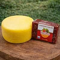 Kit Queijo Meia Cura Artesanal 700g + Goiabada Cascão 250g Vovô Olavo – Combo Caseiro, Sabor da Roça, Sem Conservantes, Ideal para Romeu e Julieta, Café da Manhã ou Presente