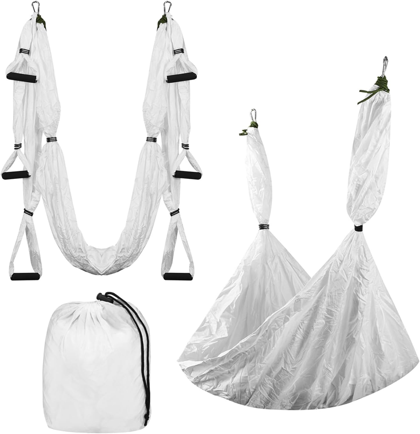 Aerial Yoga Hammock 250x150cm/98.43x59in Parachute Fabric Swing for Inversion Fitness