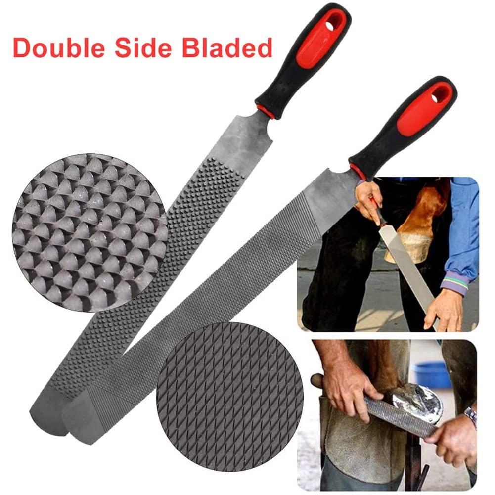 Kit de Pinzas para pezuñas de Caballo, Herramienta para Recortar pezuñas de herrador de Cabra, Herramientas con Cuchillo con Mango, Equipo Estable, Tijeras de Herradura para manicura, uñas de Cab