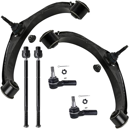 Miniatura 39 de Detroit Axle - Kit de brazos de control delanteros de 6 piezas para Hyundai Accent Kia Rio Rio5 06-10 2006 2007 2008 2009 2010 2011, 2 brazos de