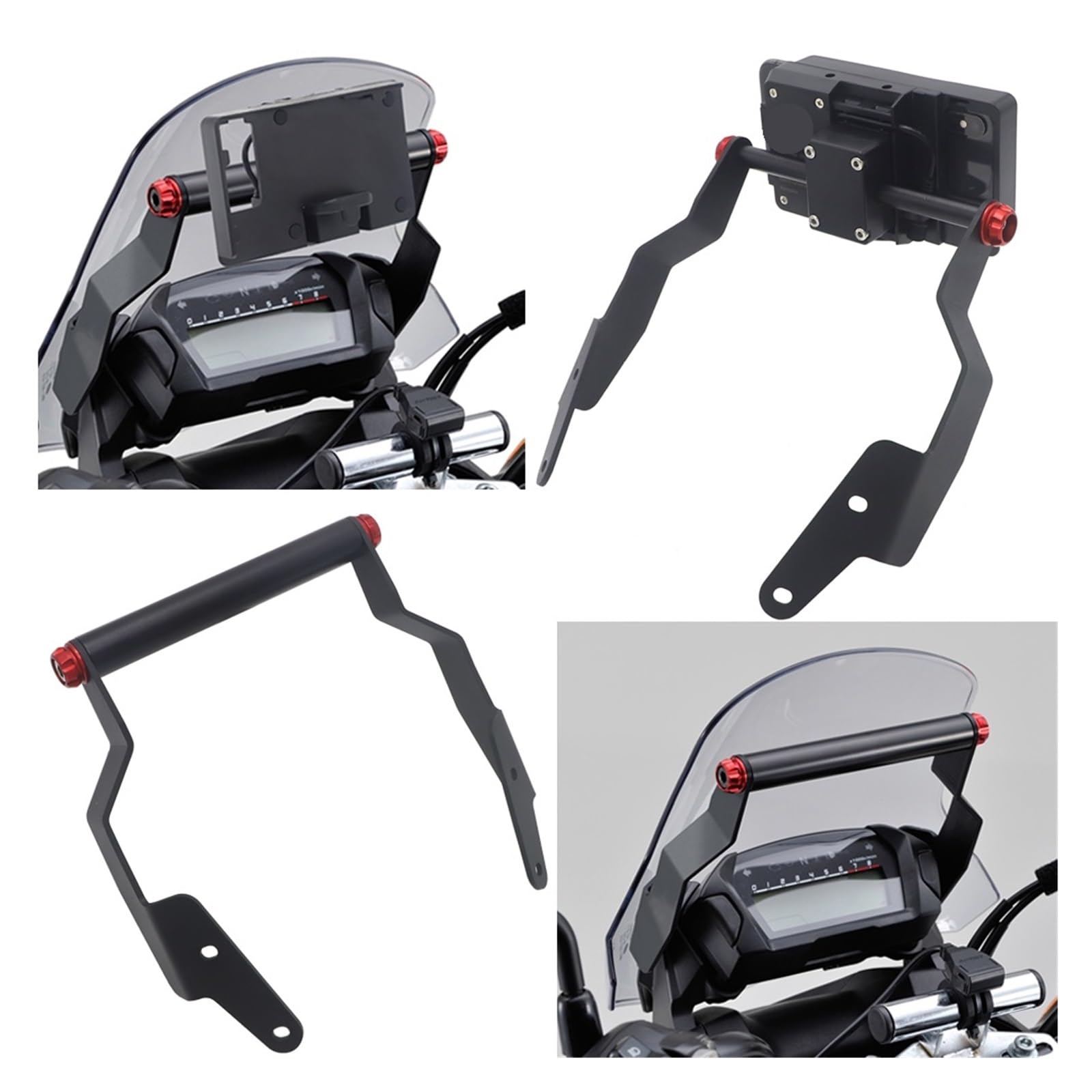 Teléfono Soporte De Navegación para NC700X 2012 2013 para NC750X 2014 2015 Soporte Adaptador De Montaje para En GPS para Motocicleta(12mm)