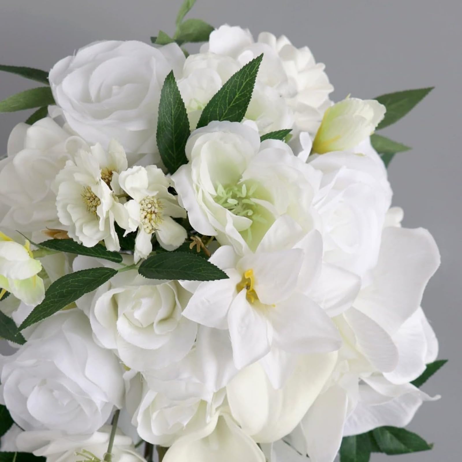 Wasser Tropfen Wasserfall Braut KüNstliche Blumen Bouquet, Eleganter BrautsträUßE Brautstrauss Wasserfall Handgemachte Blumenstrauß FüR Zeremonie Jahrestag Braut Dusche Party