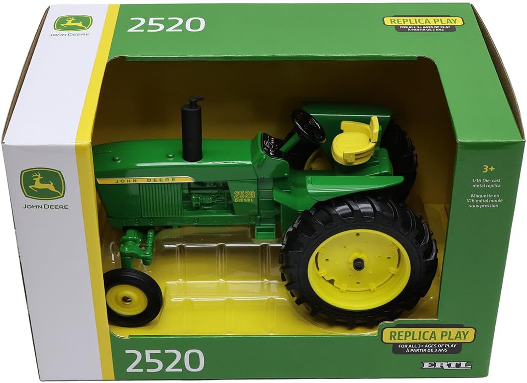 John Deere 1/16 2520 Diesel Tractor Toy - LP84518