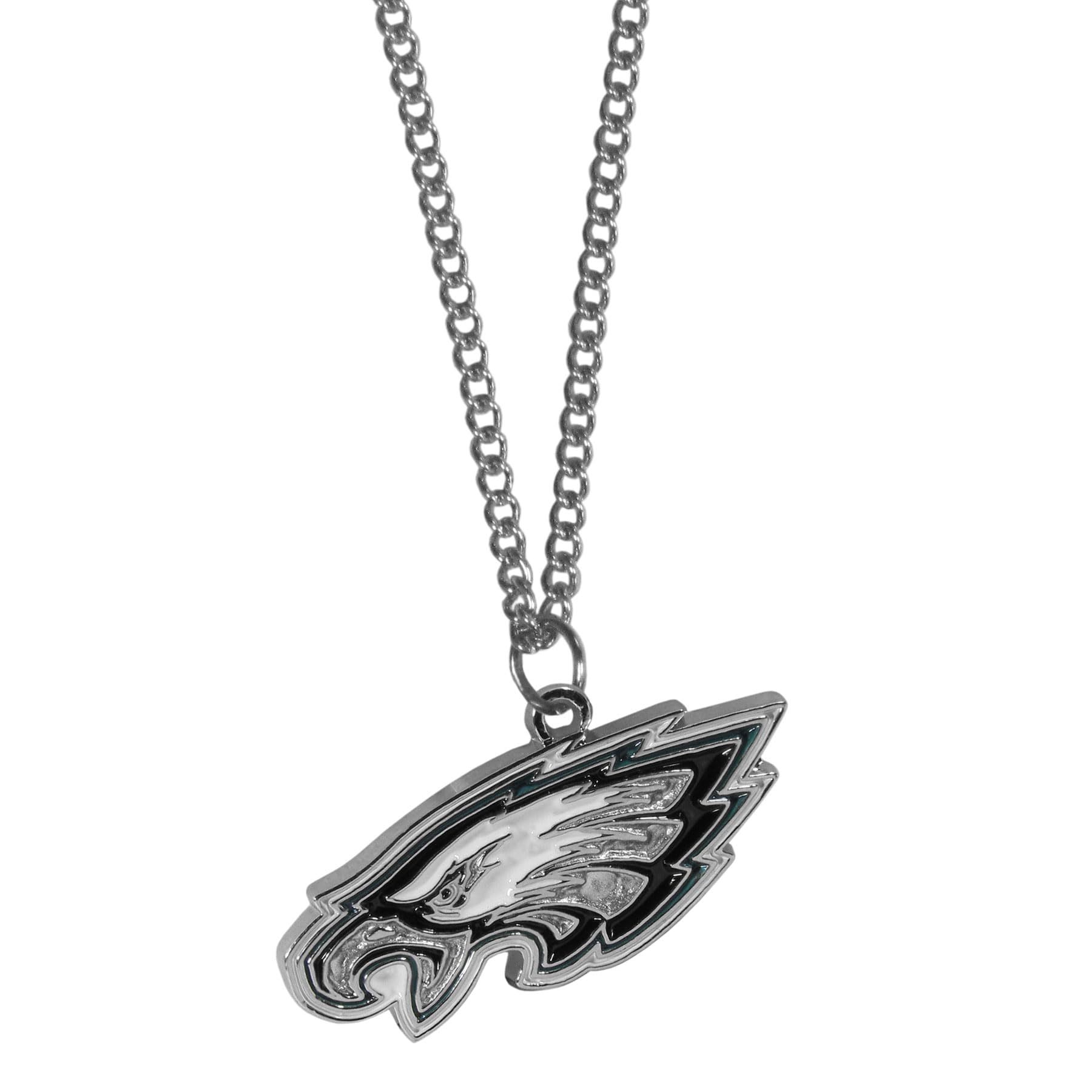 NFL Siskiyou Sports Fan Shop Philadelphia Eagles Chain Necklace with Small Charm 22 inch Team Color