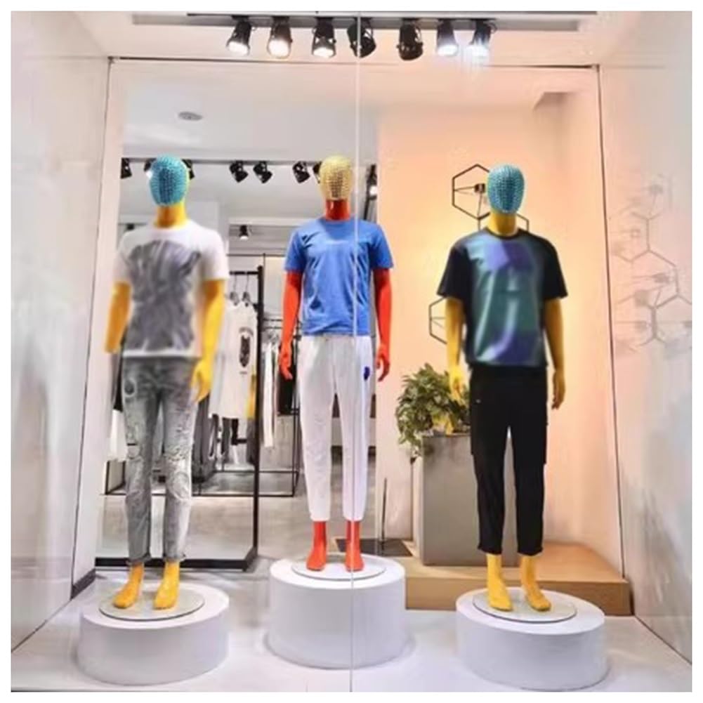 DCYEQRQ Round Display Pedestal Stand, Round Cylinder Pedestal Stands Cylinder Tables for Parties Dessert Display Pillars for Party Wedding Birthday (White 80X20cm)