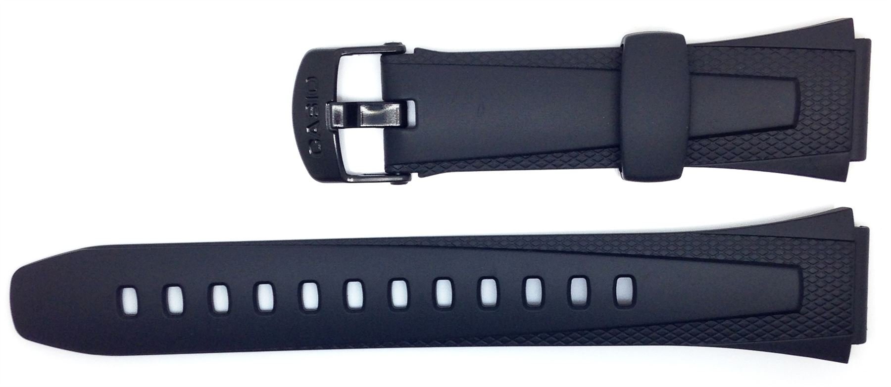 Casio Correa de reloj Resin W-755, W-752, W-753, Resina, Resina, 0, Resina, 0