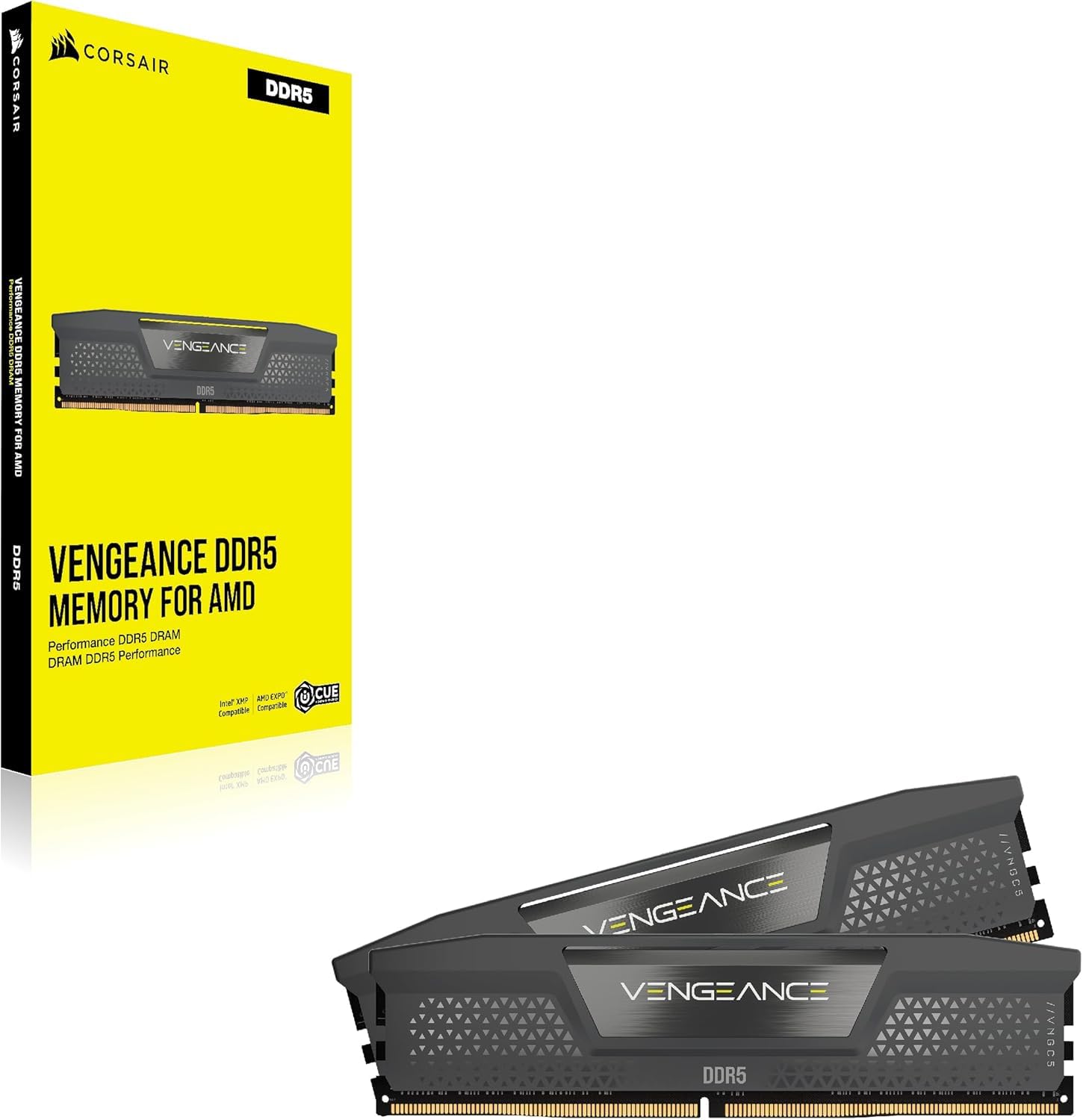 Corsair Vengeance DDR5 96GB (2x48GB) DDR5 6000MHz CL30 AMD Expo