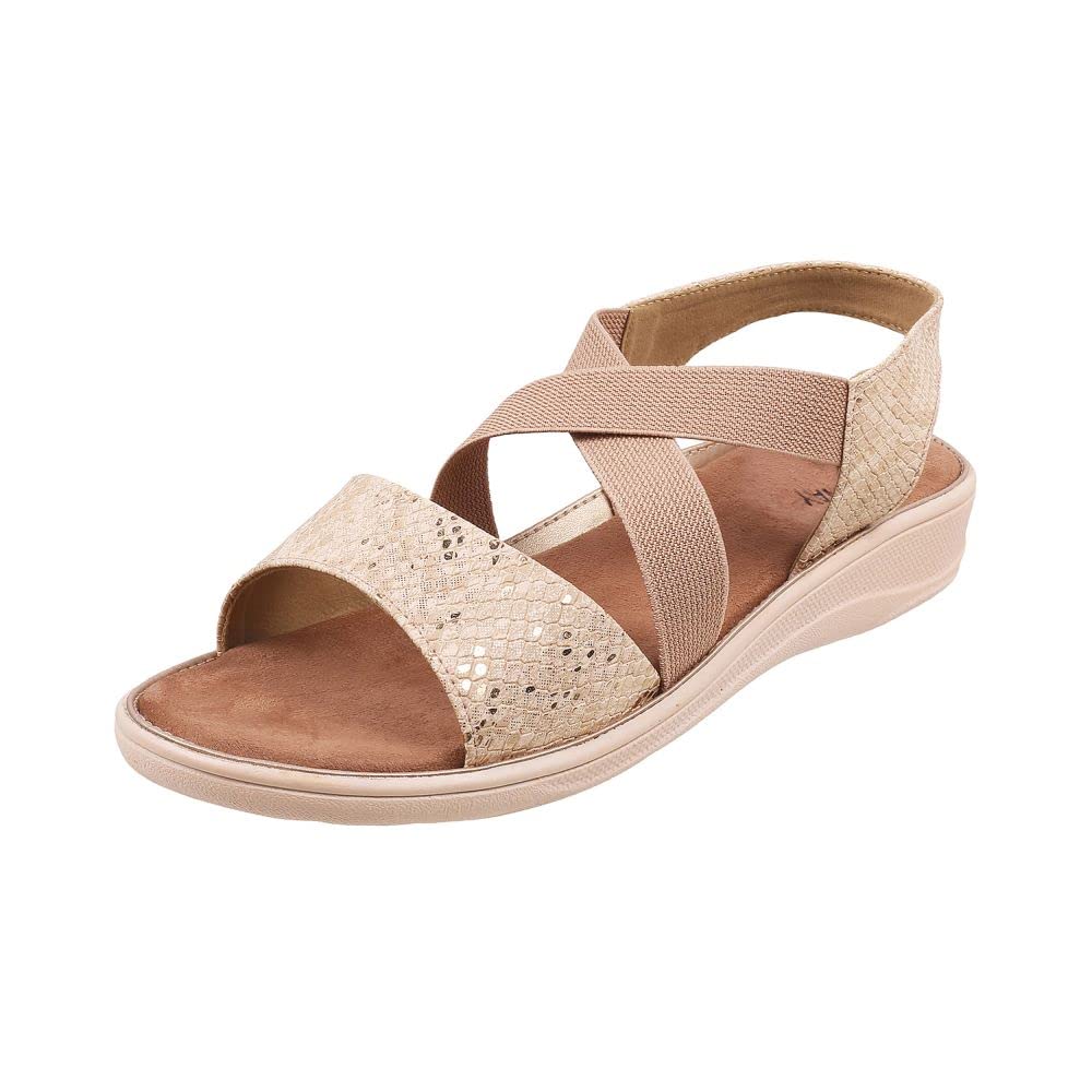 Walkway by Metro Brands Womens Peach Synthetic Fashion Sandals 4-UK 37 (EU) (33-3039) (B09SJ55GYC) Amazon Price History, Amazon Price Tracker