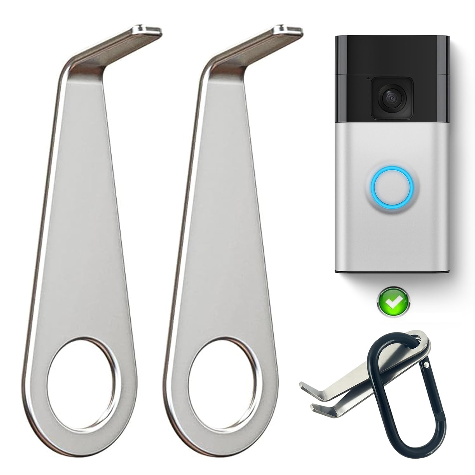 Video Doorbell Key Replacement Tool, Secure Removal Key Tool Compatible With All New R Ing Battery Doorbell 2024 Ring Doorbell Camera Opening Key Tool 2 Pack - View #12