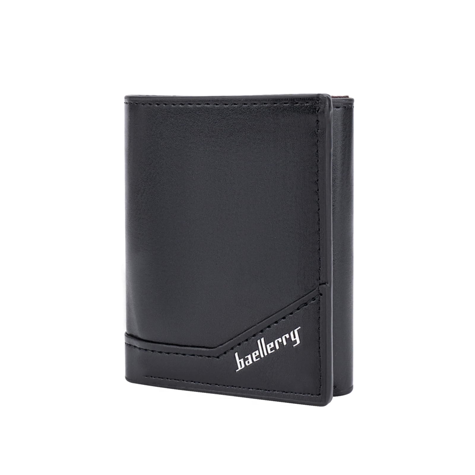 KOYIGOUS Small Popup Card Case Wallet, Campact Design RFID Wallet for Men with Card Slots, Slim Mens Leather Wallet Purse