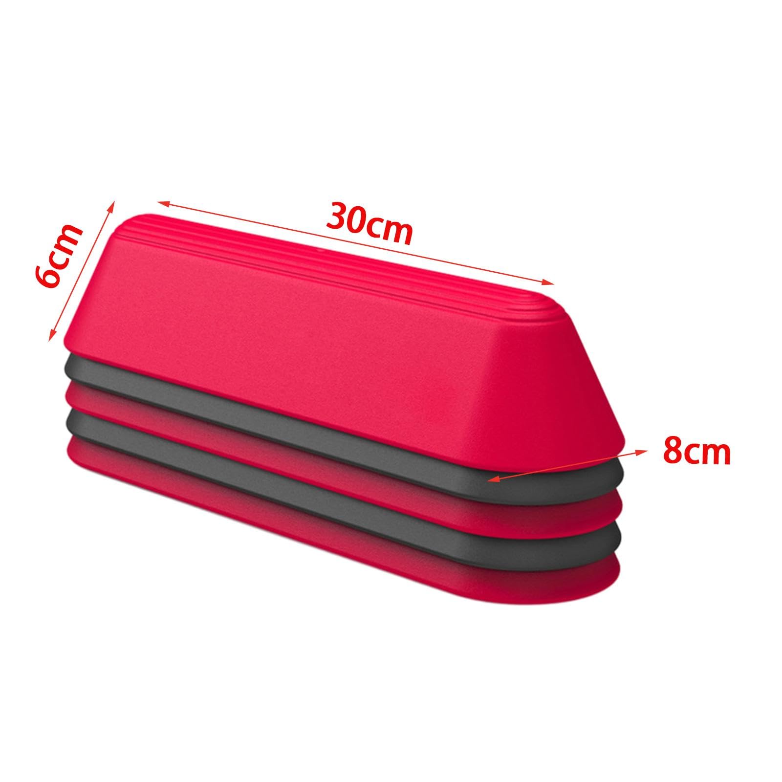 5 Piezas Juguetes de Equilibrio Infantil Juego de Haz de de Obstáculos Interactivos Juguete Educativo Promueve Fuerza Corporal Y Habilida, Negro Rojo