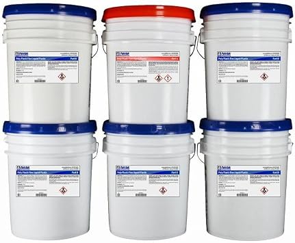 Polytek Poly Plasti-Flex Liquid Plastic 192.5lb Kit