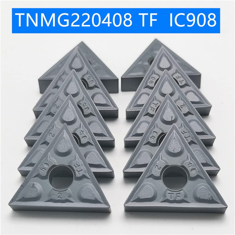 Fresas de Carburo para Torno CNC TNMG220408 TF IC907 10 piezas miniatura 5