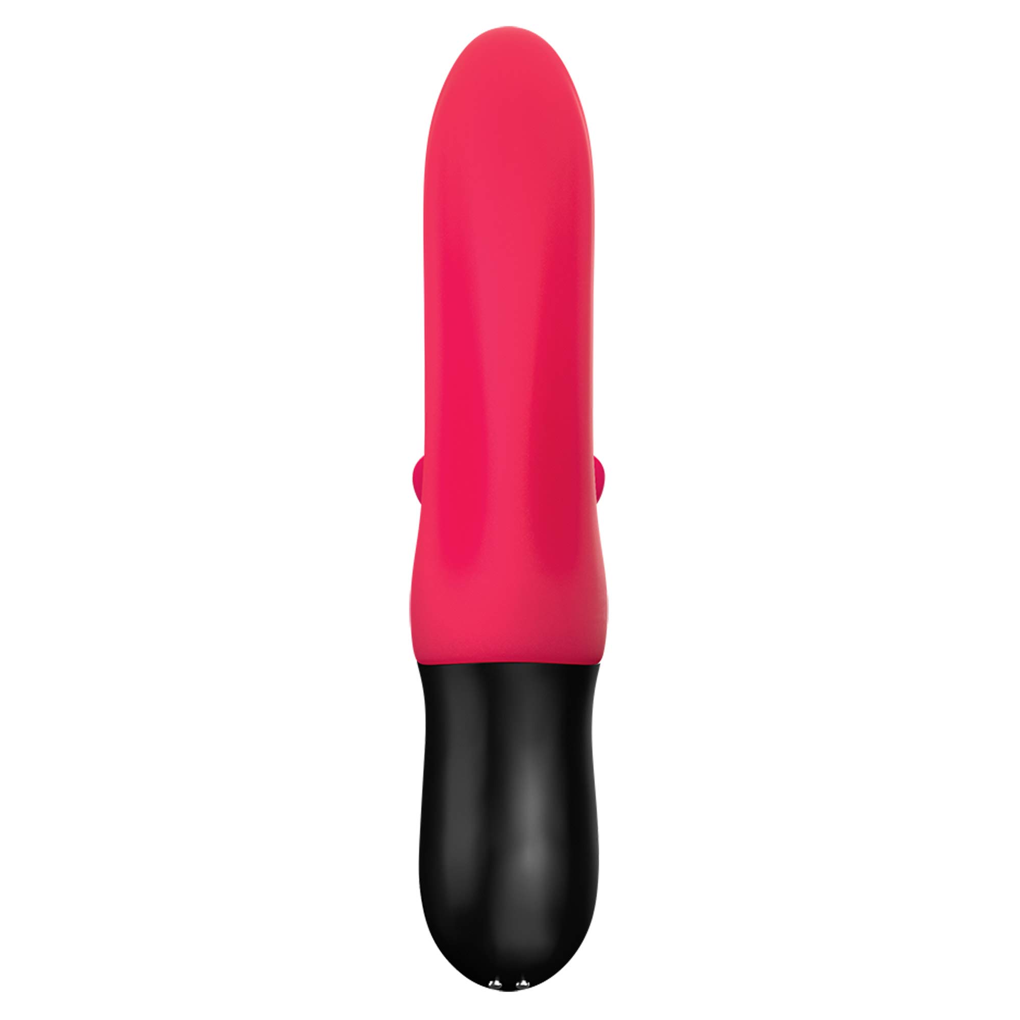 Fun Factory BI STRONIC FUSION - Vibratore urti | Sex toy rabbit punto G clitoride | Vibratori donna sesso realistico | Silicone | Rosso