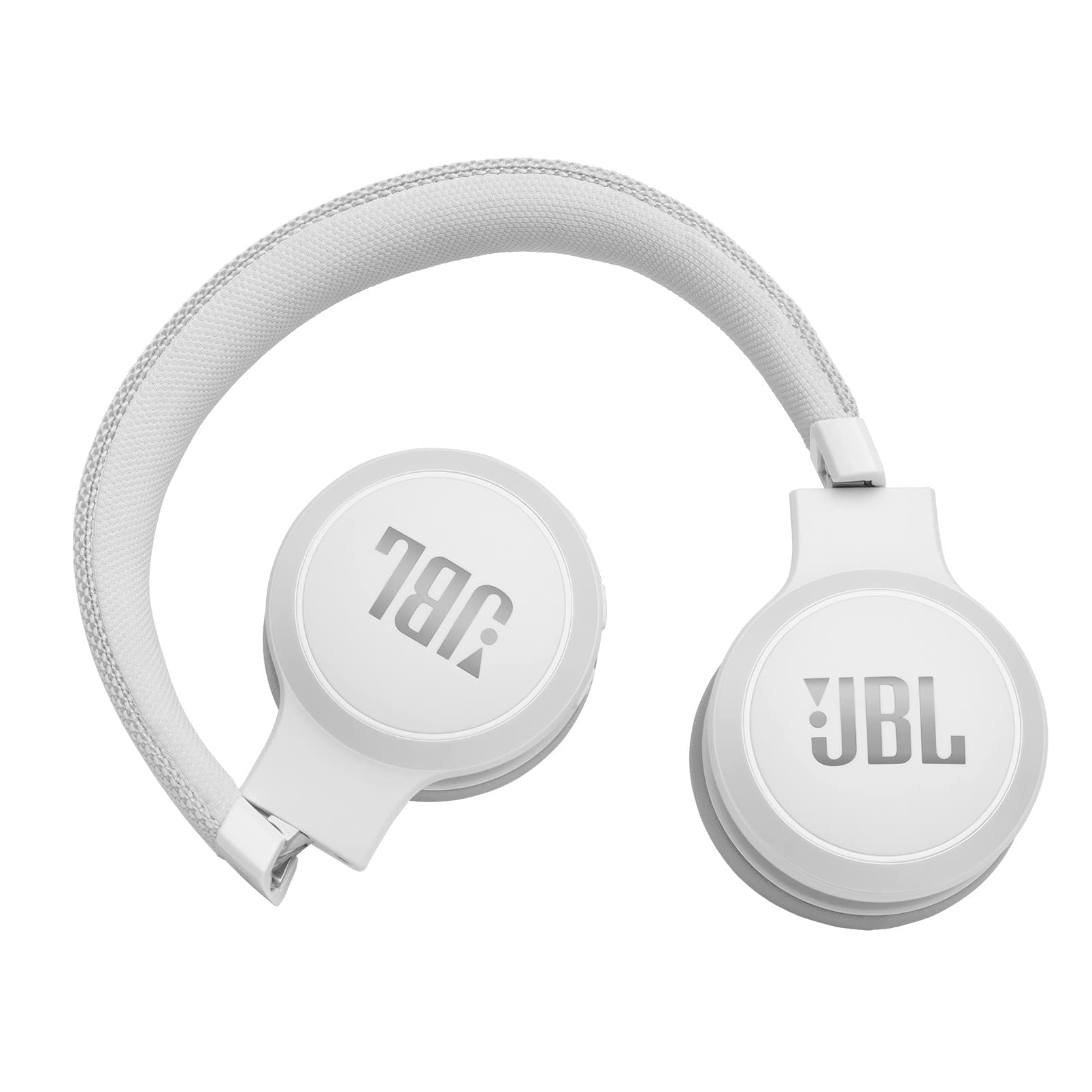 JBL LIVE 400BT – Casque audio supra-auriculaire sans fil – Écouteurs Bluetooth avec commande pour appels – avec Amazon Alexa intégré – Autonomie jusqu'à 24 heures – Blanc