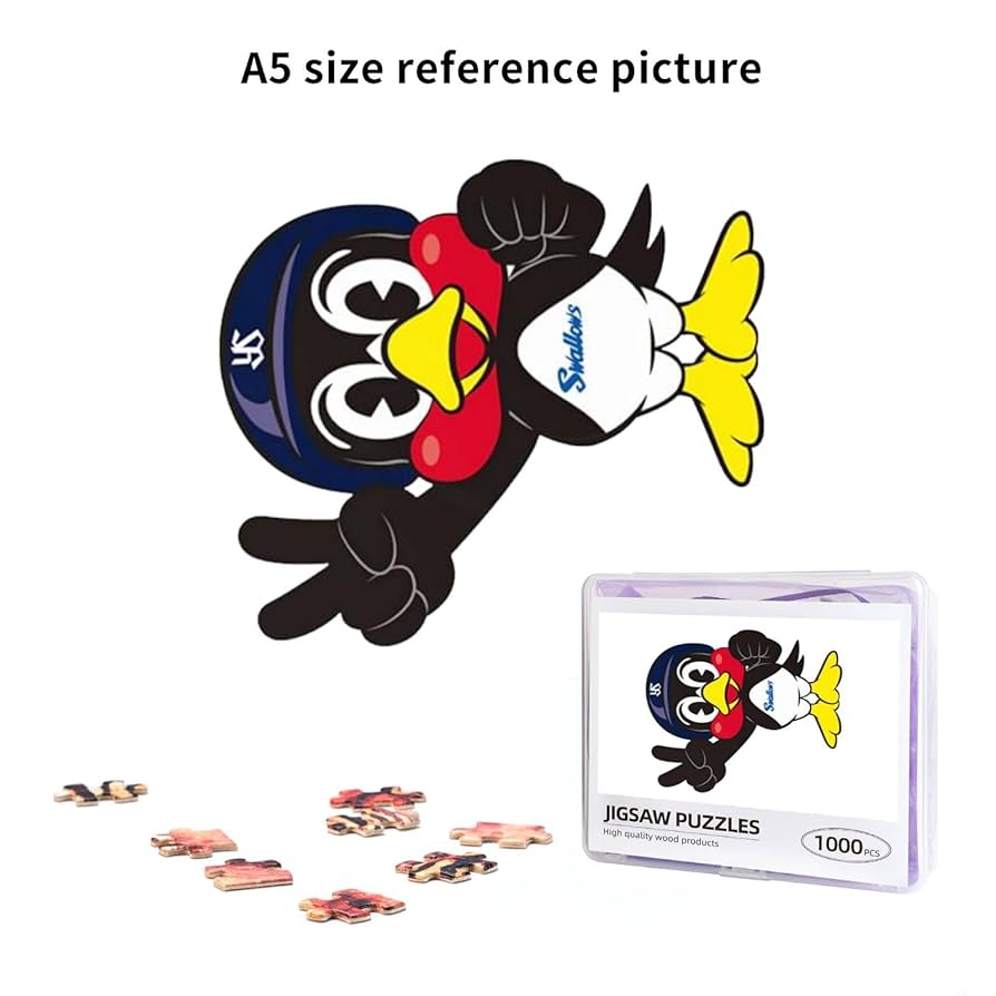 ジグソーパズル　3種　つば九郎　つばみ　ヤクルトスワローズ Amazon.co.jp: 東京ヤクルトスワローズ つば九郎 (6) アニメ