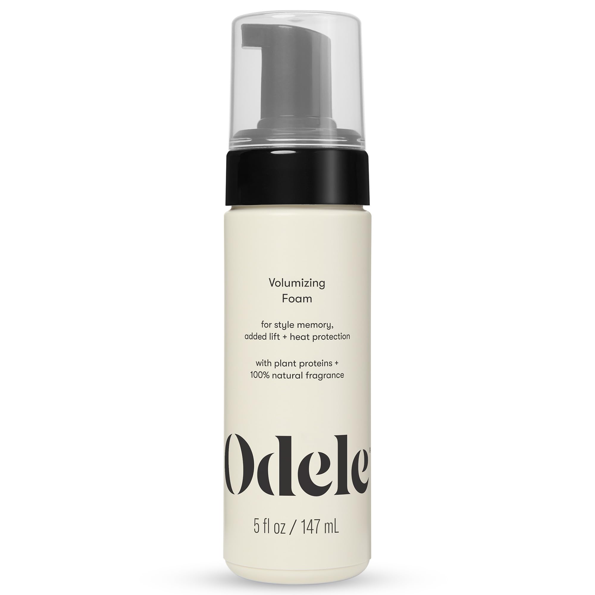 Odele Volumizing Foam Hair Styler for Heat Protection, Added Lift, and Straight to Wavy or Fine to Medium Hair Types, 5 Fl Oz